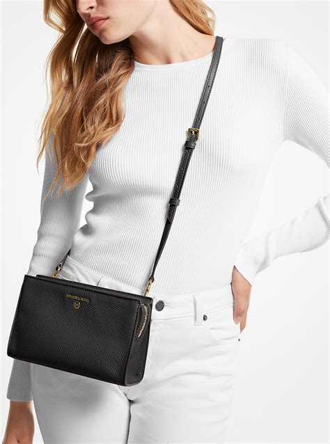 michael michael kors valerie medium pebbled leather crossbody bag|Valerie Medium Pebbled Leather Satchel .